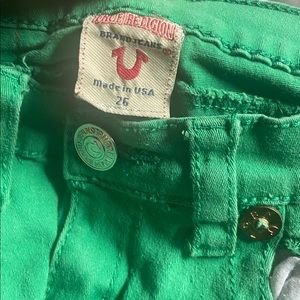 True Religion Pants ( Green )